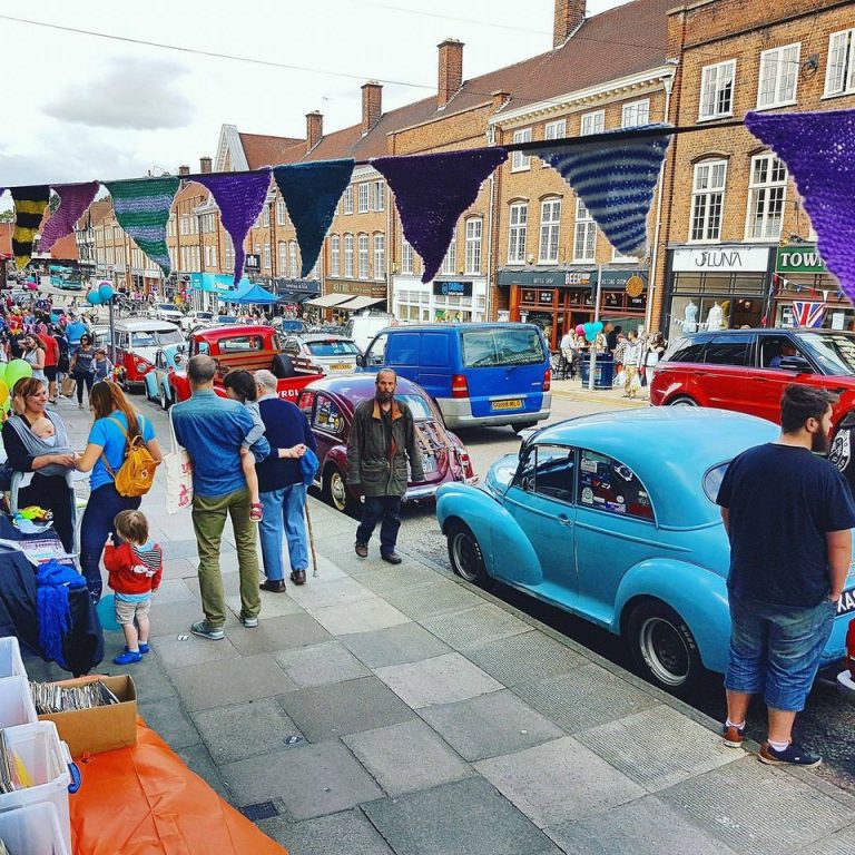 Hermitage Road Day Hitchin Watford and District Classic Vehicle Club