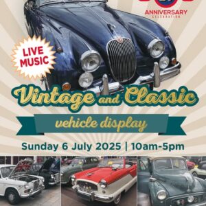Hoddesdon Town Centre Classic Car Show (Ignore date on flyer)